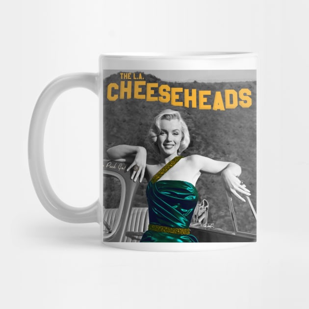 Marilyn at the Cheesehead Sign | The LA Cheeseheads Version by Rad Love